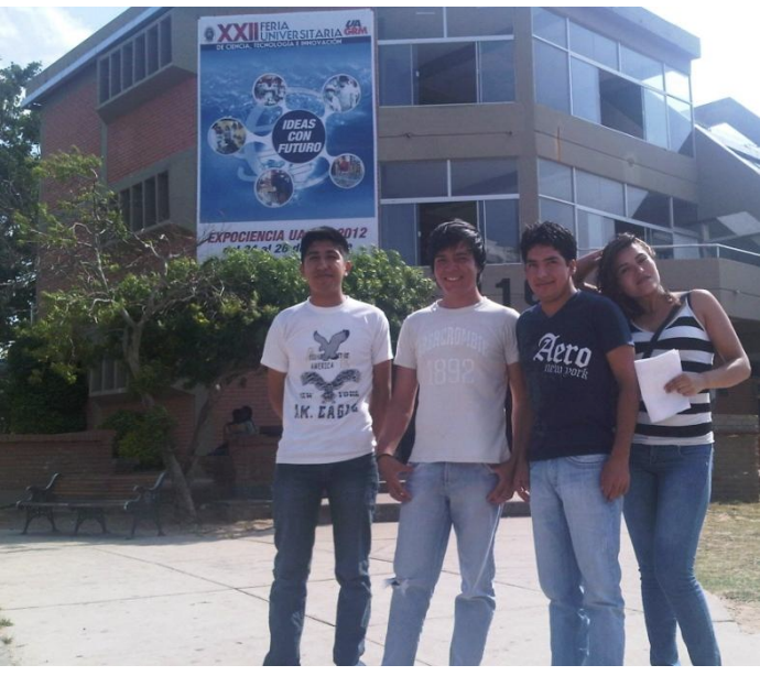 The Moro Moro Scholars at the Universidad Gabriel Moreno, Santa Cruz, Bolivia